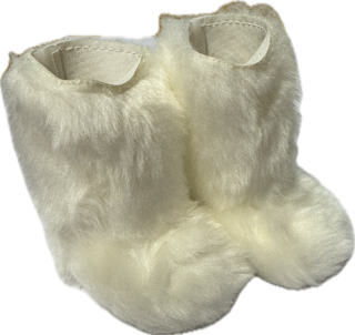 Fellstiefel weiß von Käthe Kruse