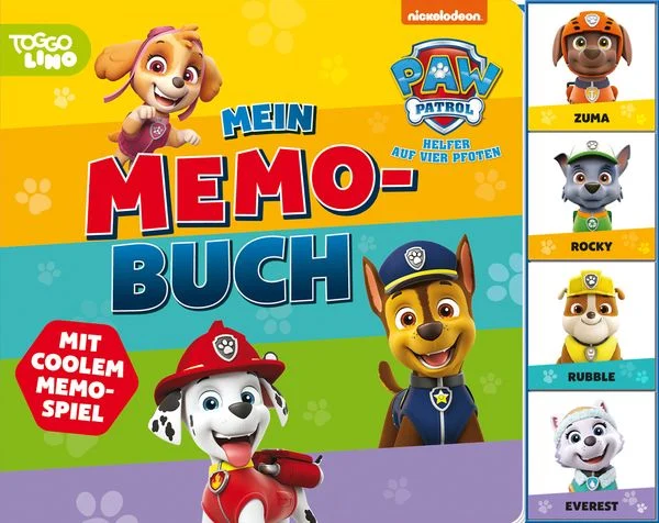 Mein Memo-Buch Paw Patrol