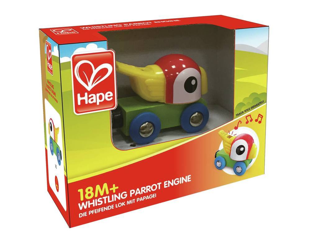 Die Pfeifende Lok mit Papagei von Hape