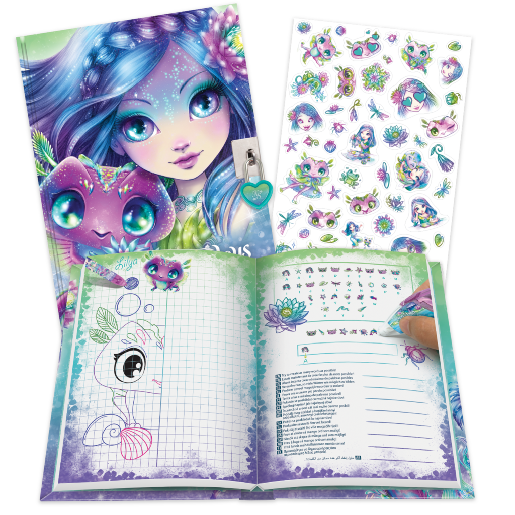 Das geheime Tagebuch-Set von Nenuphia