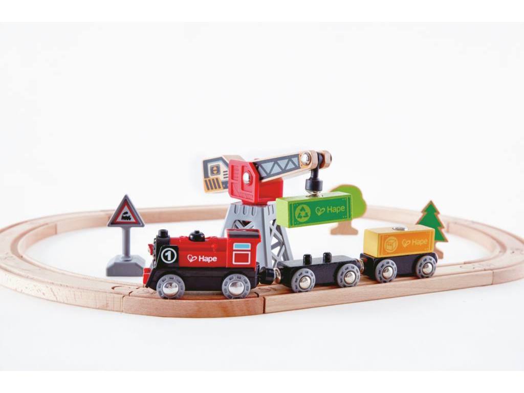Frachtlieferung Eisenbahn, Kreis