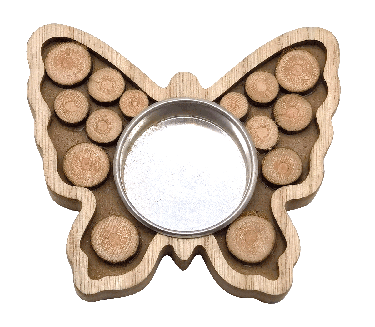 3D Teelichthalter Schmetterling