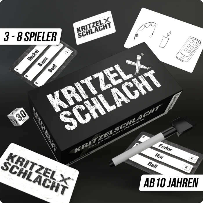 Denkriesen Partyspiel Kritzelschlacht