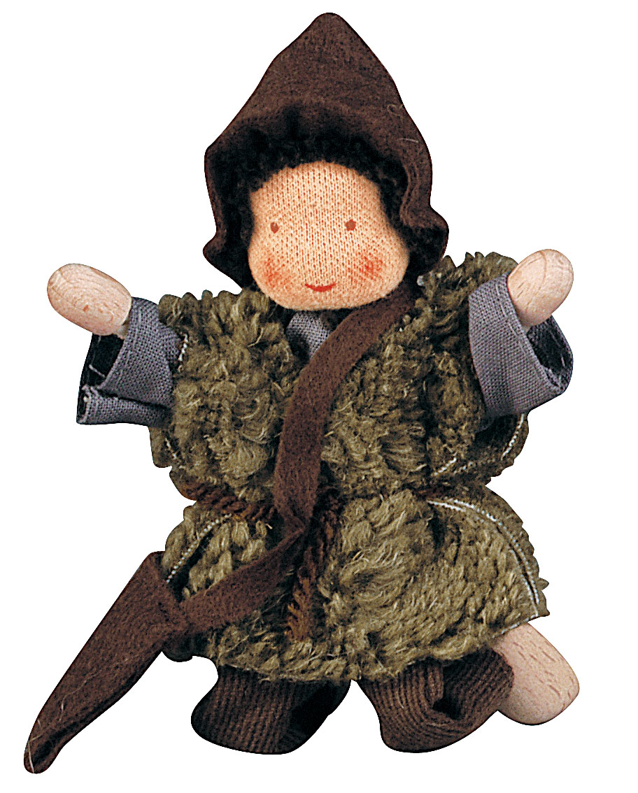Krippenfigur BIP Waldorf Hirte jung von Käthe Kruse