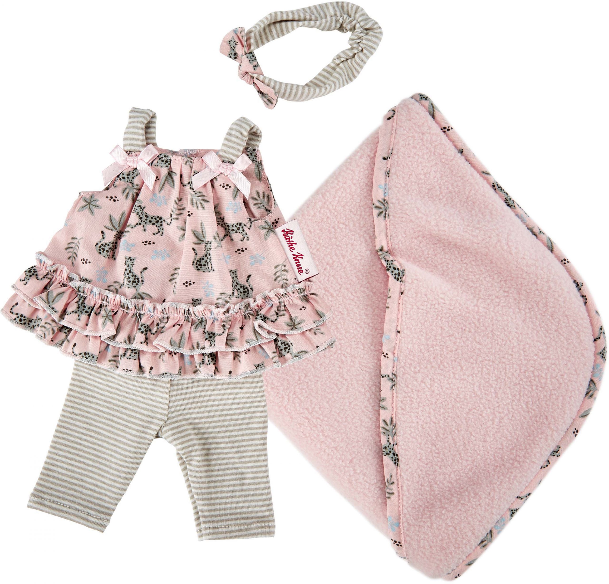 Leopardenmotiv Outfit 30-33cm von Käthe Kruse