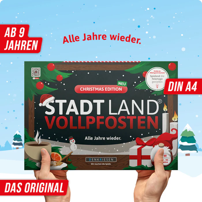 Stadt Land Vollpfosten Christmas Edition  Alle Jahre wieder