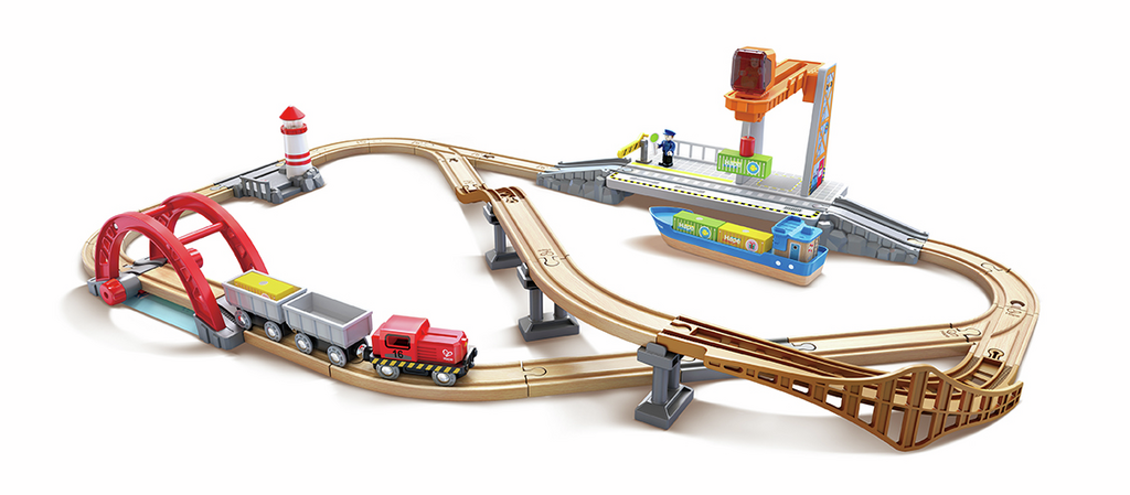 Bahn-u. Seefracht Set E3790 v. Hape