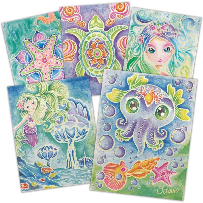 Nebulous Stars Magische Aquarelle Marinia