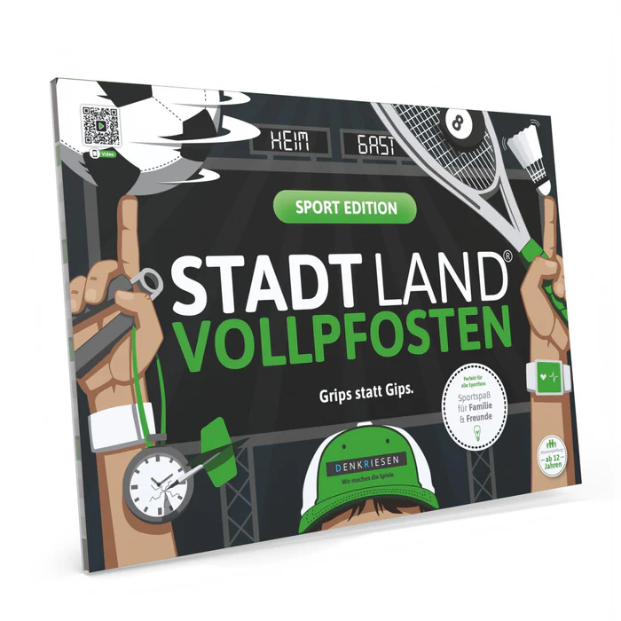 Stadt Land Vollpfosten Sport Edition  Grips statt Gips