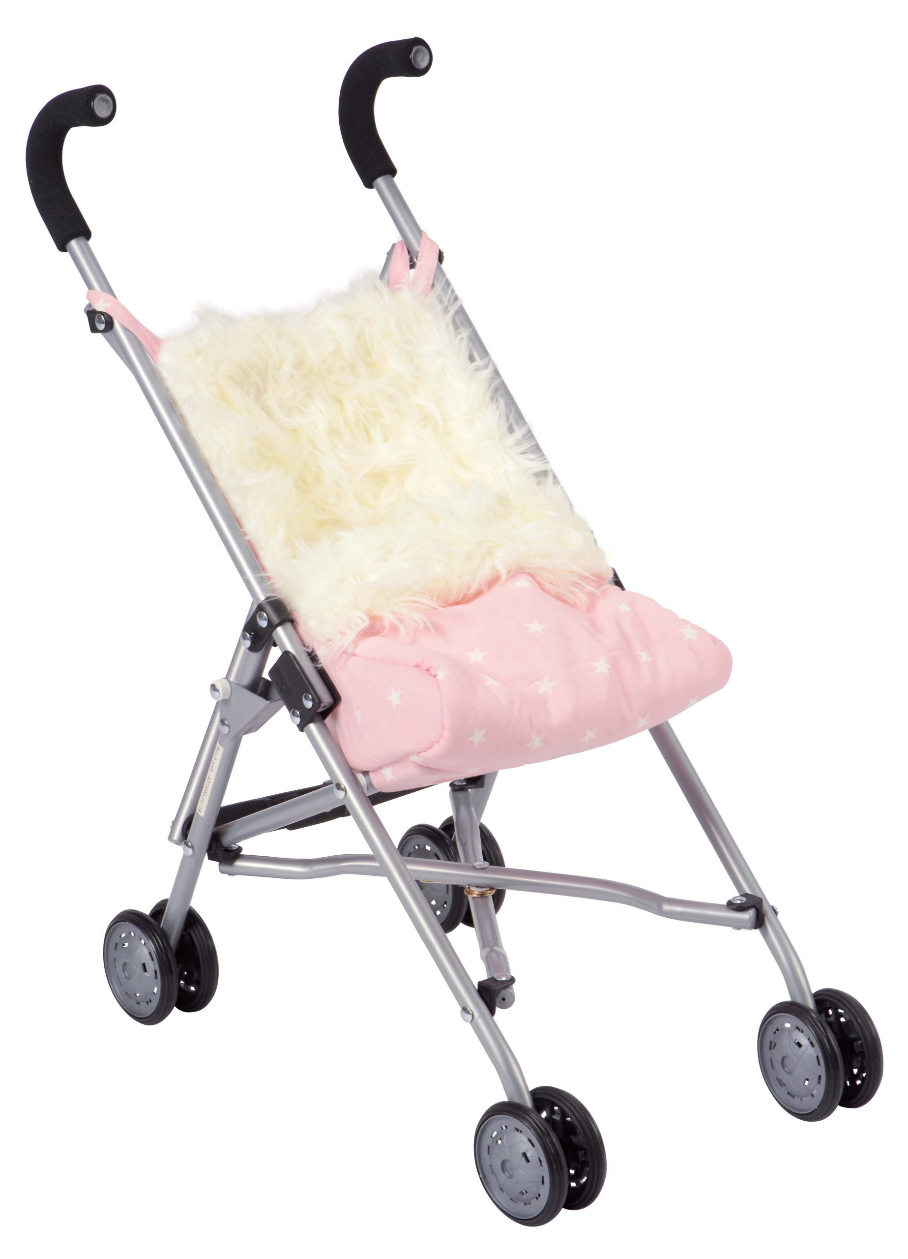 Buggy pink mit Fellsack