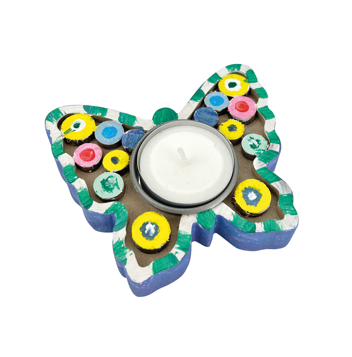 3D Teelichthalter Schmetterling