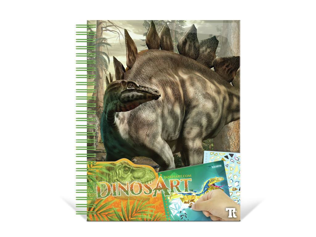 DinosArt  Stickern nach Zahlen