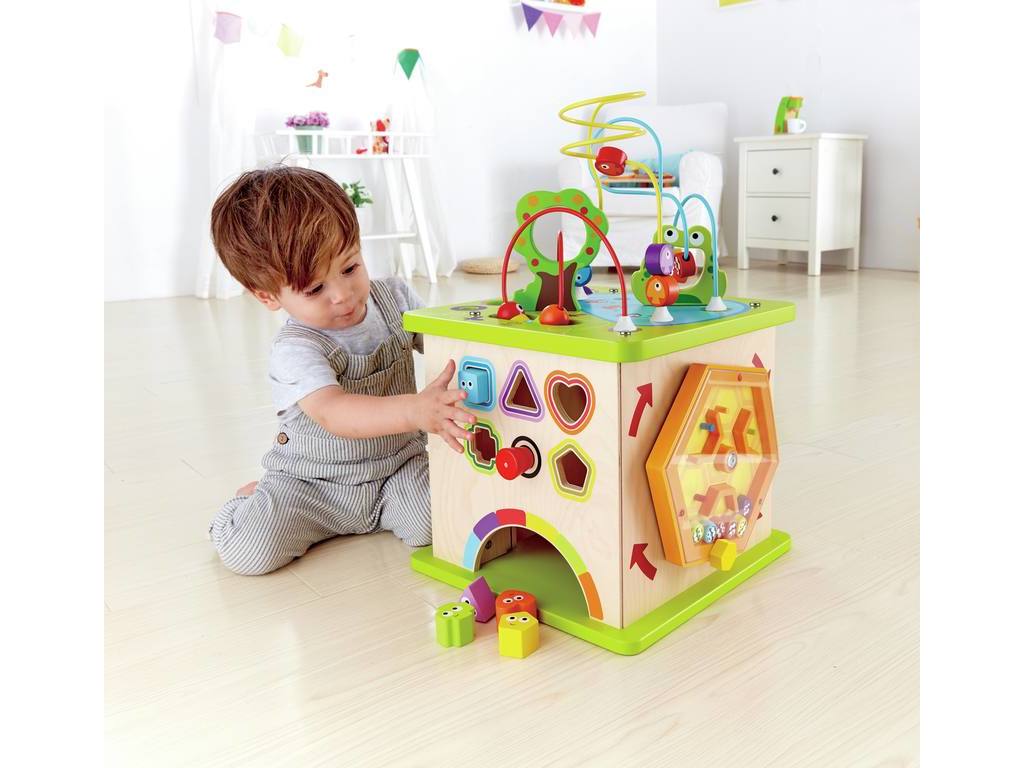 Motorikwürfel Kleine Tierchen E1810 v. Hape