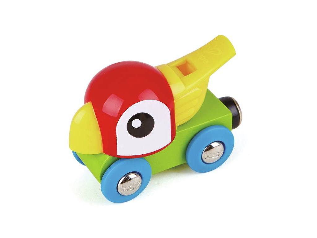 Die Pfeifende Lok mit Papagei von Hape