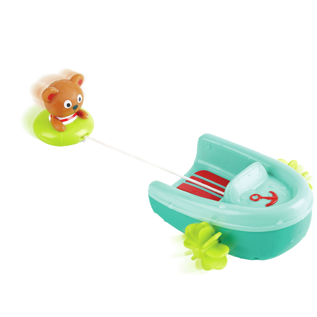 Hape  Schlauchboot mit Rückziehmotor E0217