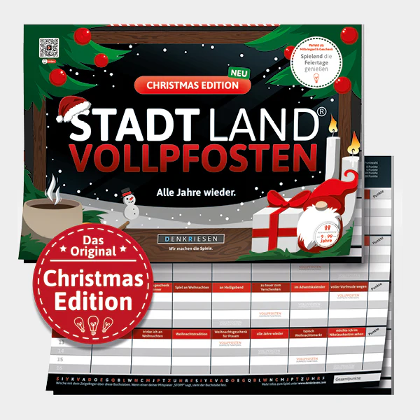 Stadt Land Vollpfosten Christmas Edition  Alle Jahre wieder