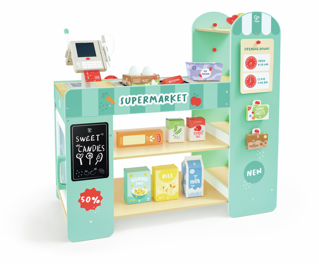 Intelligenter Supermarkt aus Holz E3233 v. Hape