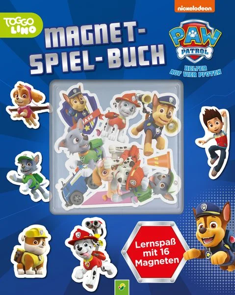 Magnet-Spiel-Buch  Paw Patrol