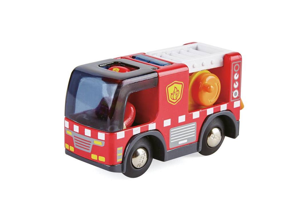 Feuerwehrauto mit Sirene E3737 von Hape
