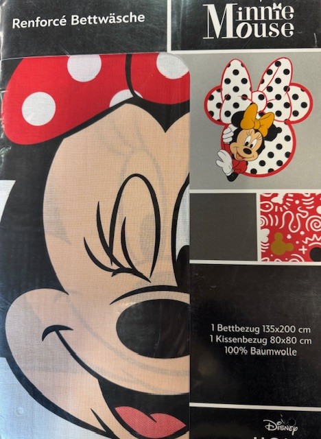 Disney Minnie Mouse Renforce Bettwäsche