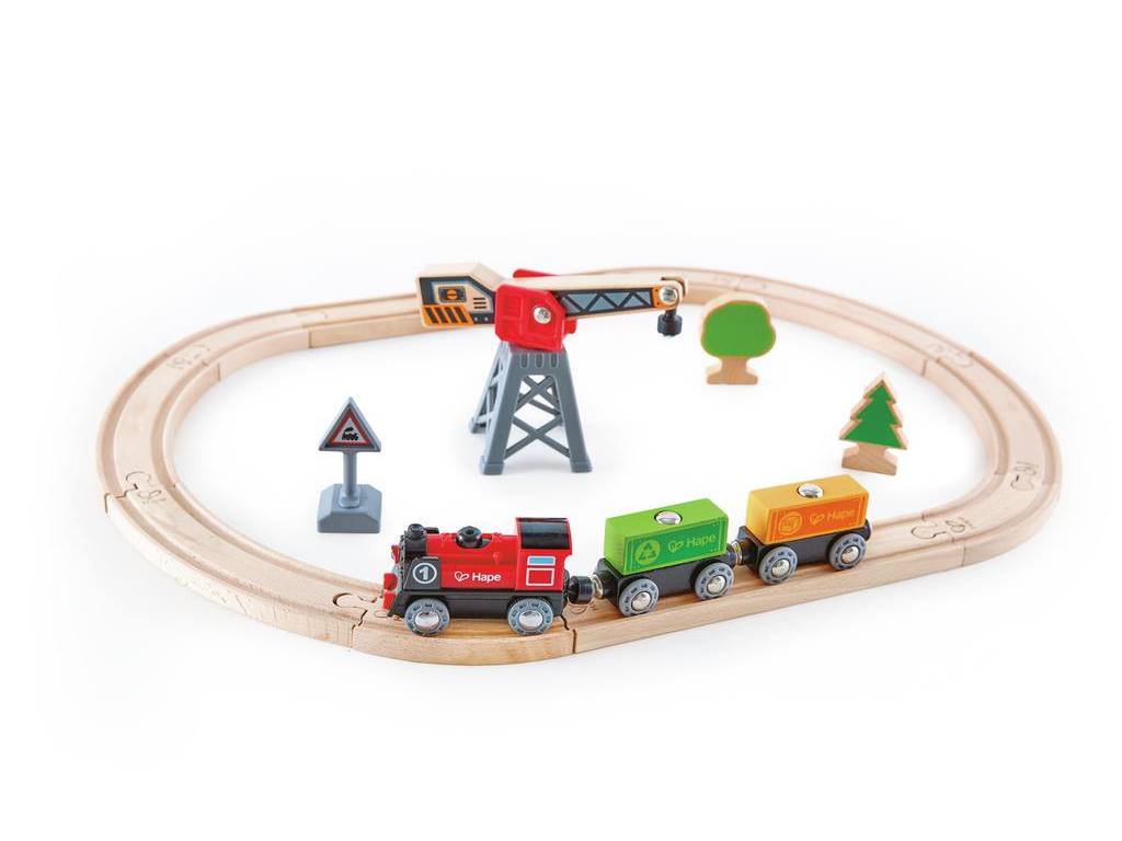 Frachtlieferung Eisenbahn, Kreis