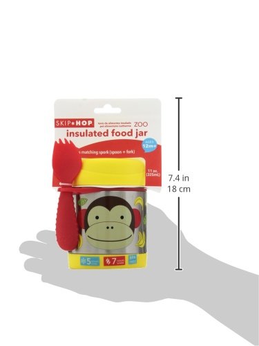 Skip Hop Zoo Edelstahl Warmhaltebox Affe