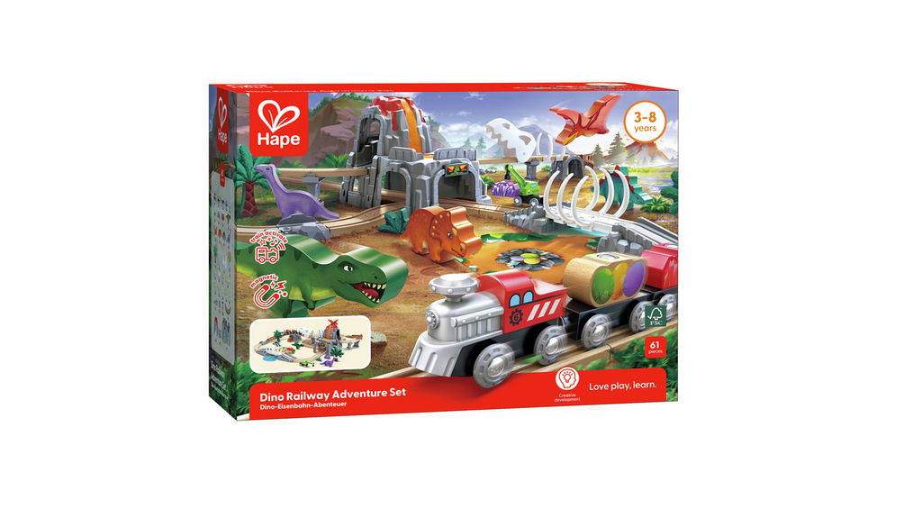 Dino-Eisenbahn-Abenteuer v. Hape E3795