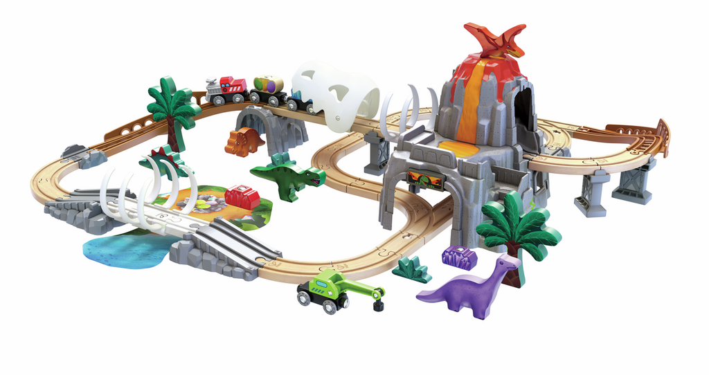 Dino-Eisenbahn-Abenteuer v. Hape E3795