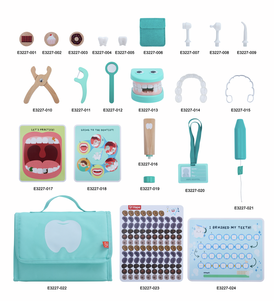 Zahnarzt-Set von Hape Neu