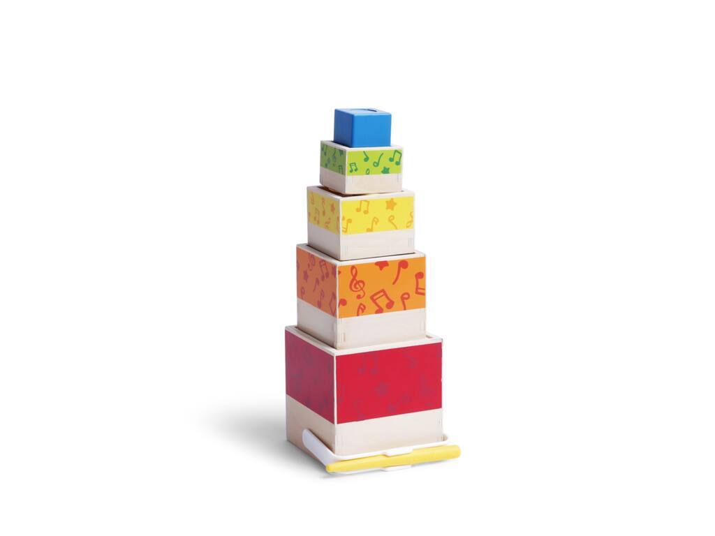 Musik-Stapelwürfel von Hape